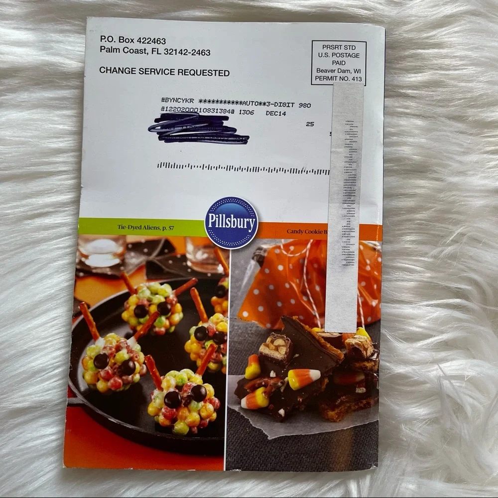 Lot Of 3 Pillsbury Halloween Cookbooks w/ Recipe Cards, Booklets, Softcover